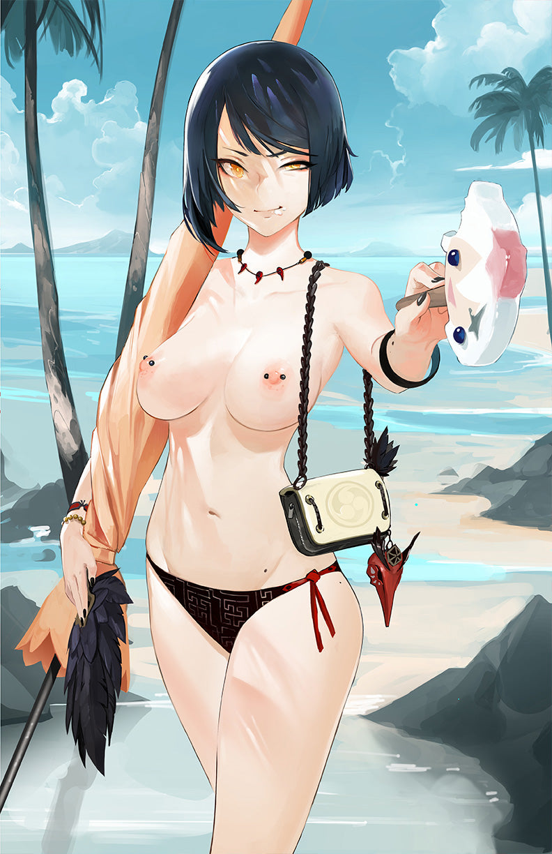 Kujou Sara - Beach Impact