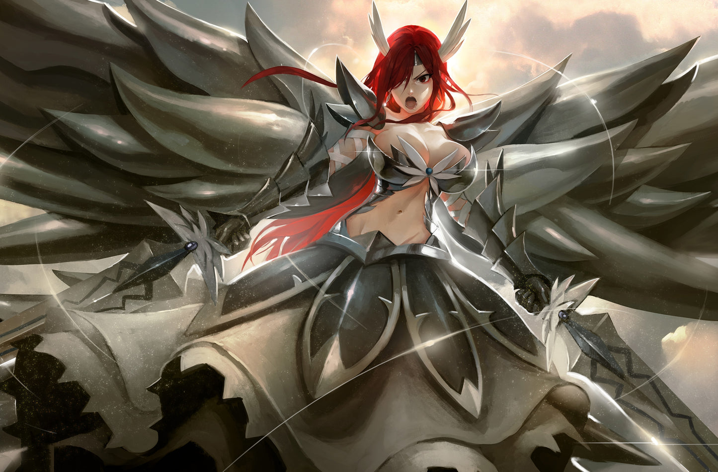 Heaven's Wheel Erza (Small Print)
