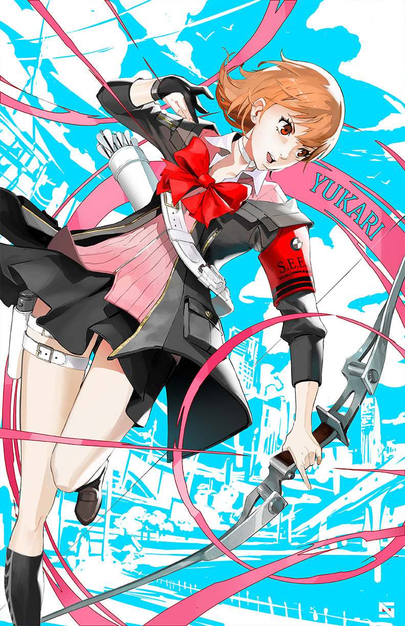 Determined Pink Archer