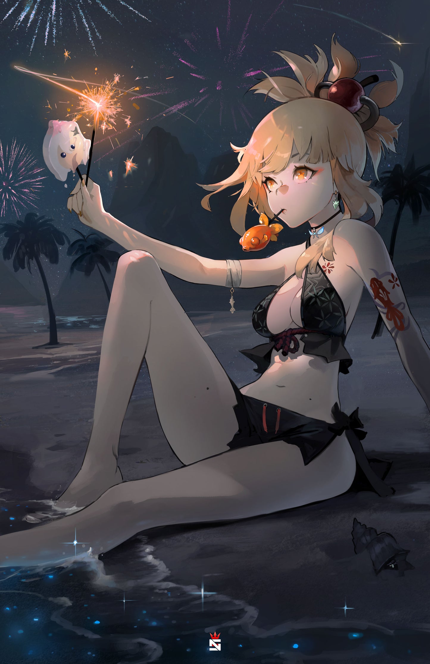 Yoimiya - Beach Impact