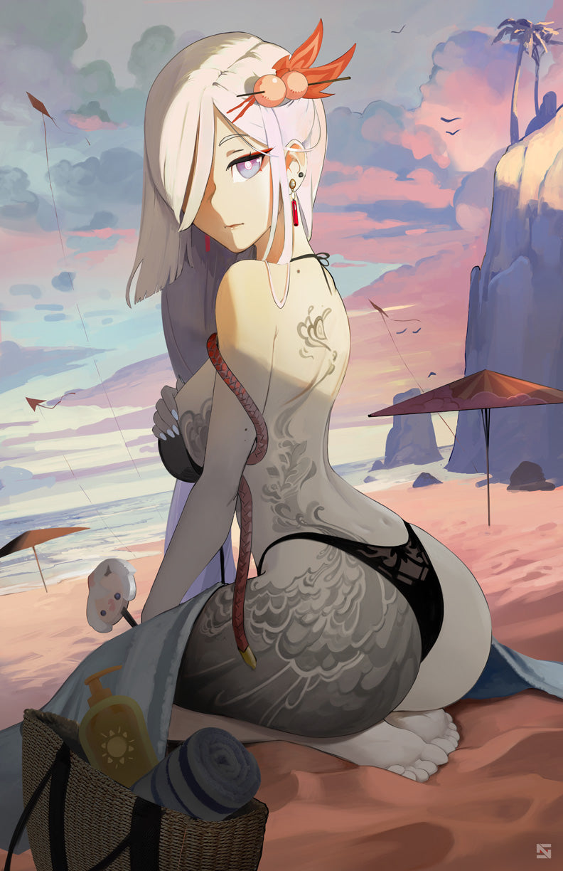 Shenhe - Beach Impact