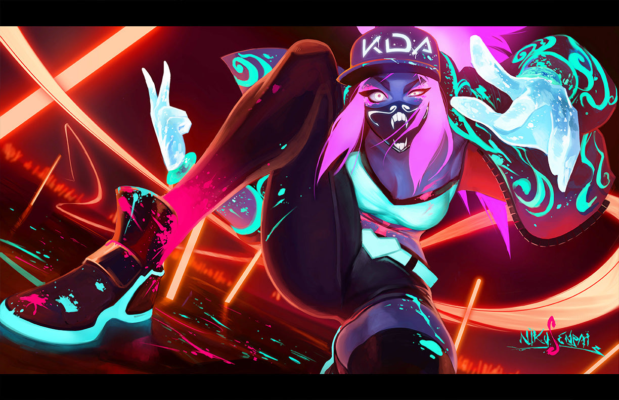 Neon Subway Rapper