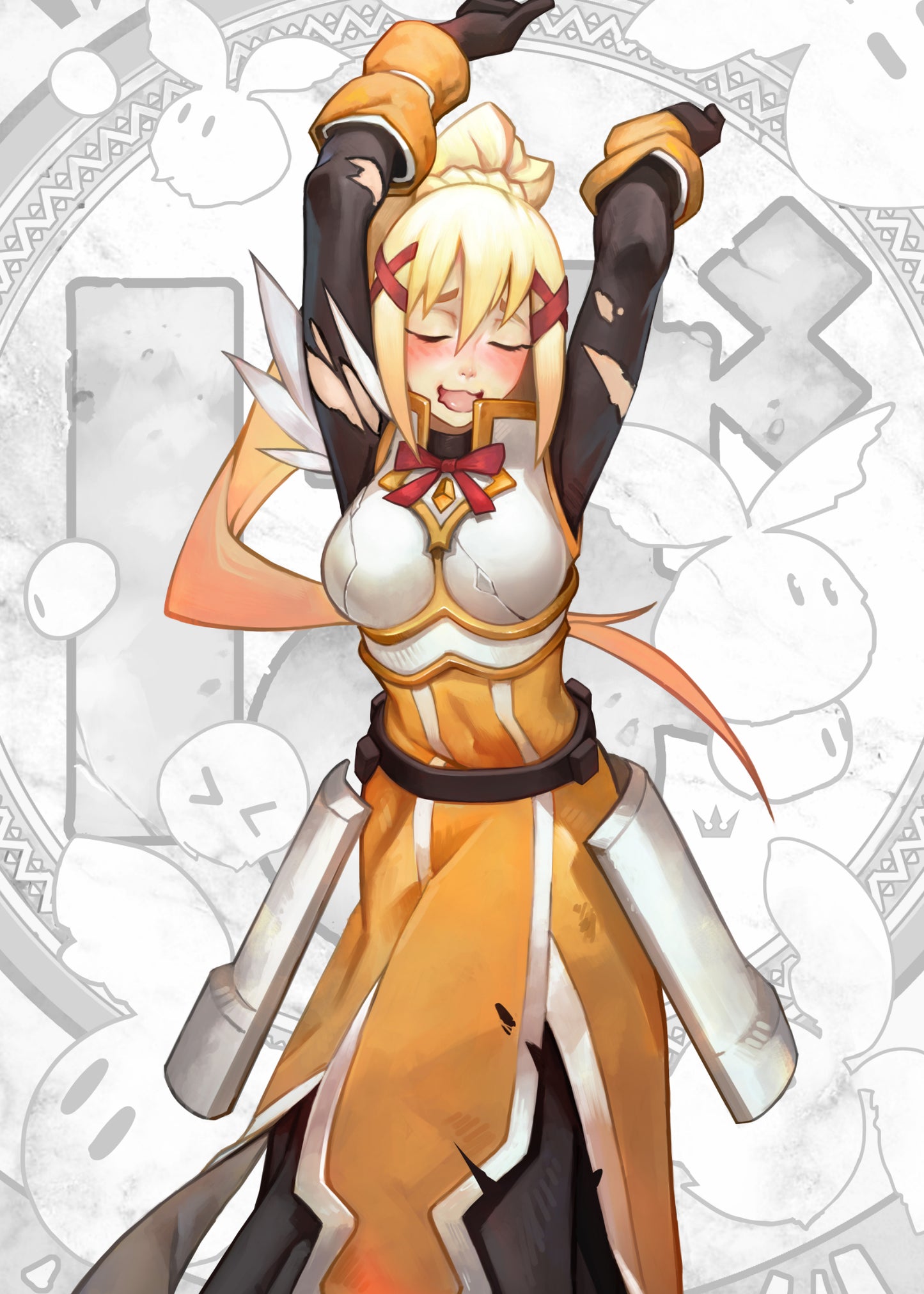 Punished Knight Dance - 5x7 Mini Print