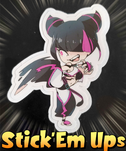Stick'Em UP's Juri Sticker