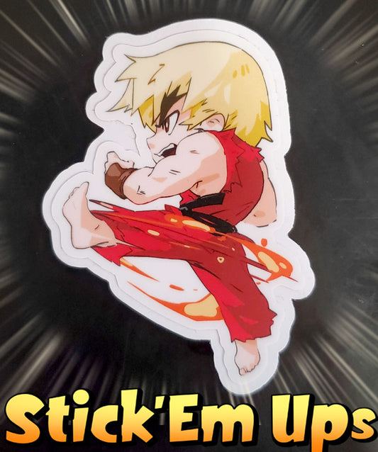 Stick'Em UP's Ken Sticker