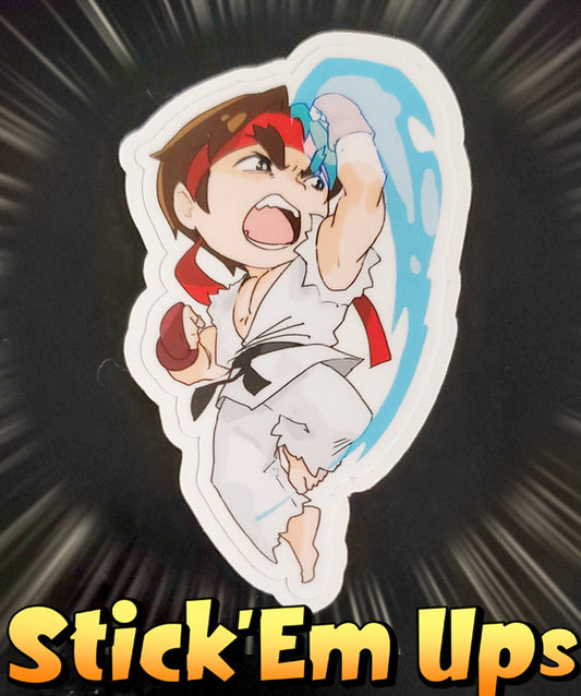 Stick'Em UP's Ryu Sticker