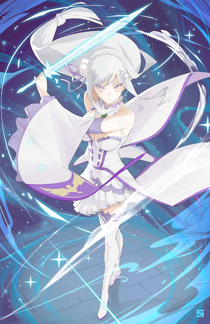 Elegant Frost Witch