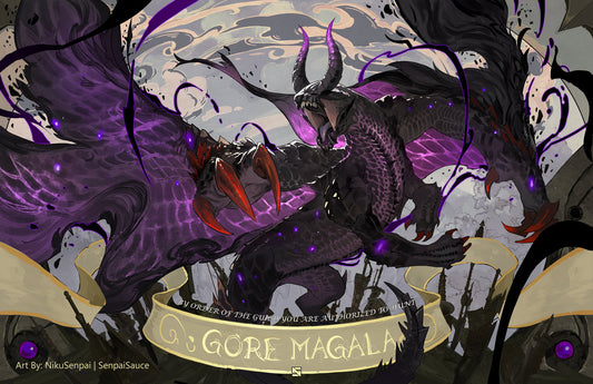 Dark Frenzied Wyvern (Gold Foil)