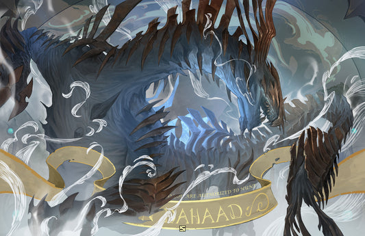 Frozen Leviathan Wyvern (Gold Foil)