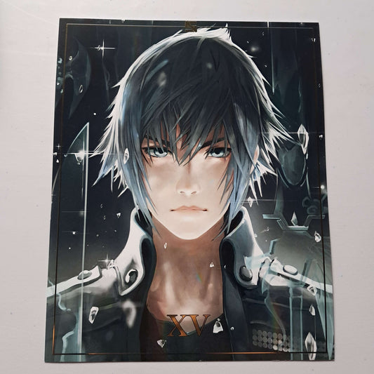 Noctis fan art wall decor – FF15 inspired