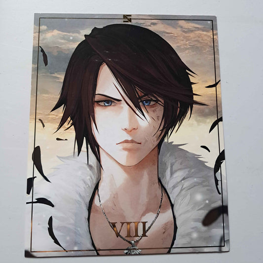 Squall fan art wall decor – FF8 inspired