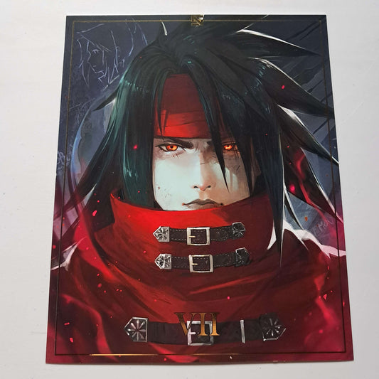 Crimson Twilight - Foil Portrait