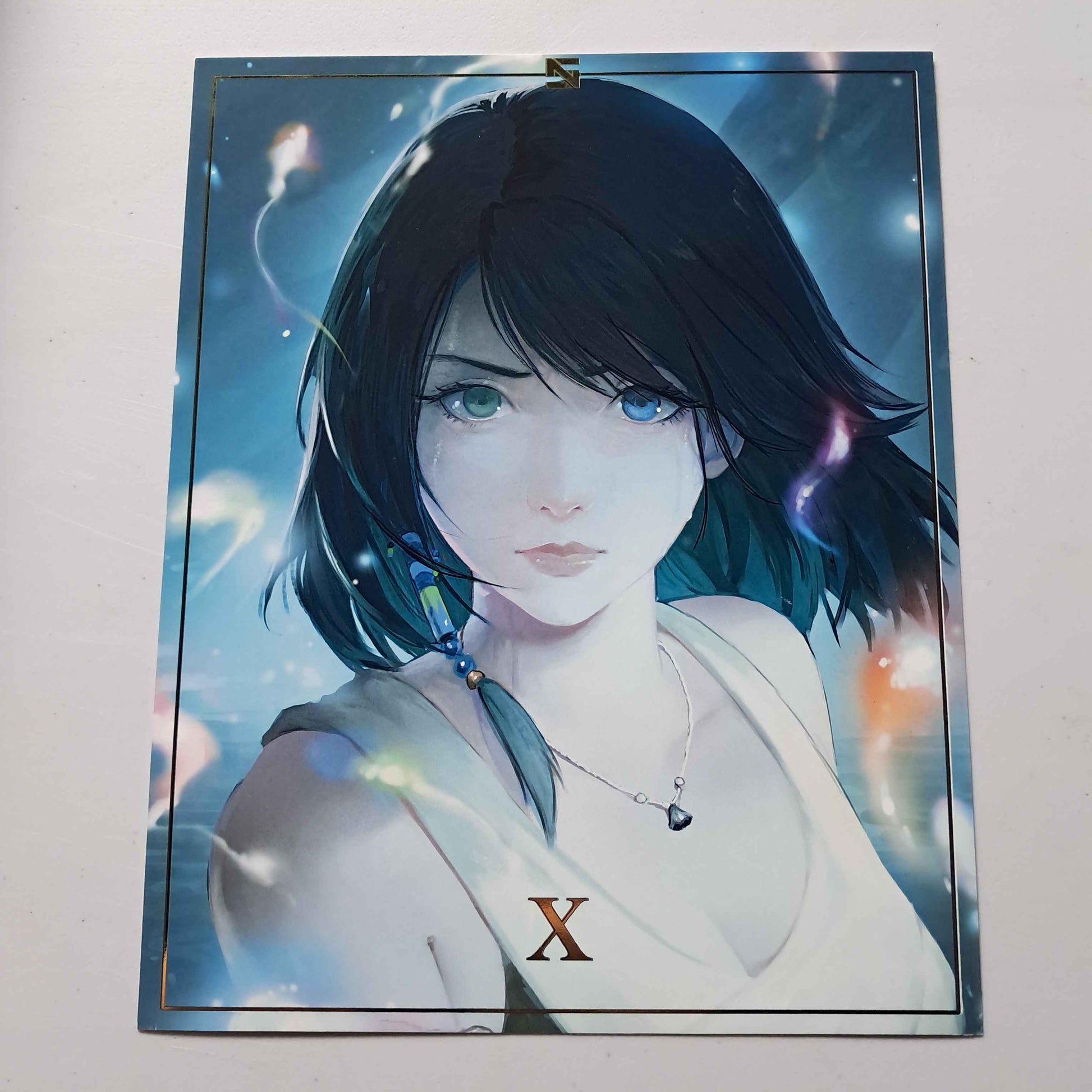 Yuna fan art wall decor – FFX inspired