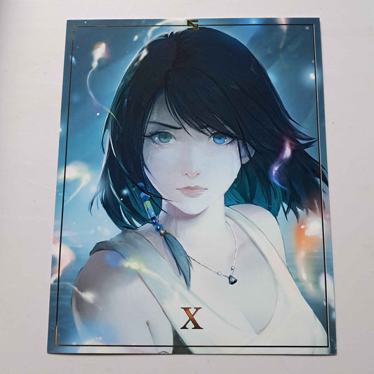 Yuna fan art wall decor – FFX inspired