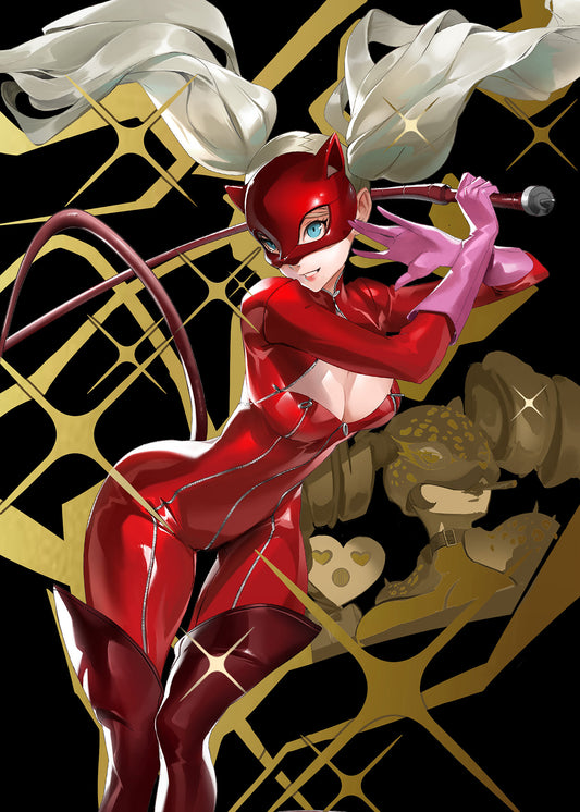 Blazing Lover 5x7 Gold Foil