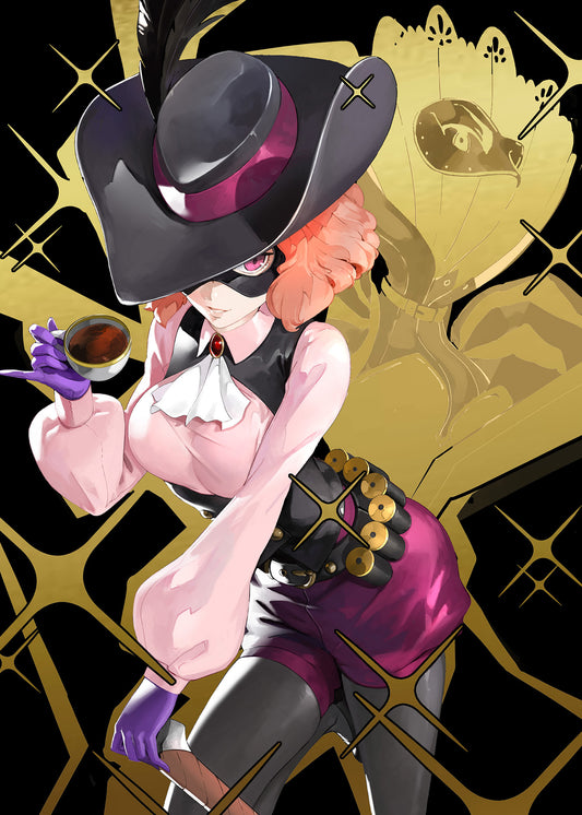 Ballistic Empress 5x7 Gold Foil