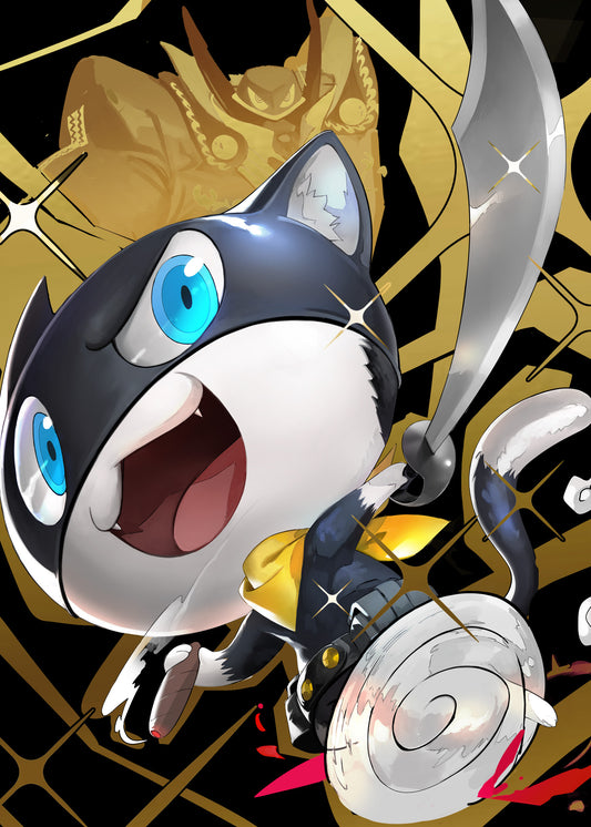 Magician of the Masked Winds 5x7 Gold Foil