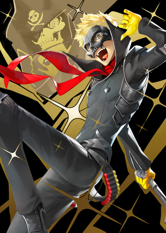 Thunderous Chariot 5x7 Gold Foil